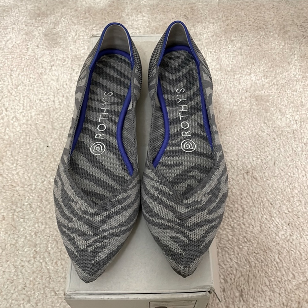 Rothy’s The Point Grey Zebra Flats (8)
